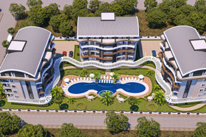 Mieszkanie na sprzedaż 52m2 Reg. Morza Śródziemnego Antalya Oba - Alanya - zdjęcie 1