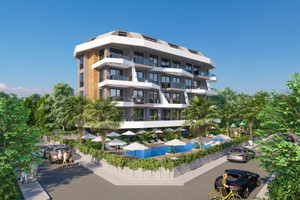 Mieszkanie na sprzedaż 54m2 Reg. Morza Śródziemnego Antalya Oba - Alanya - zdjęcie 1