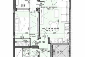 Mieszkanie na sprzedaż 60m2 Тракия/Trakia - zdjęcie 4