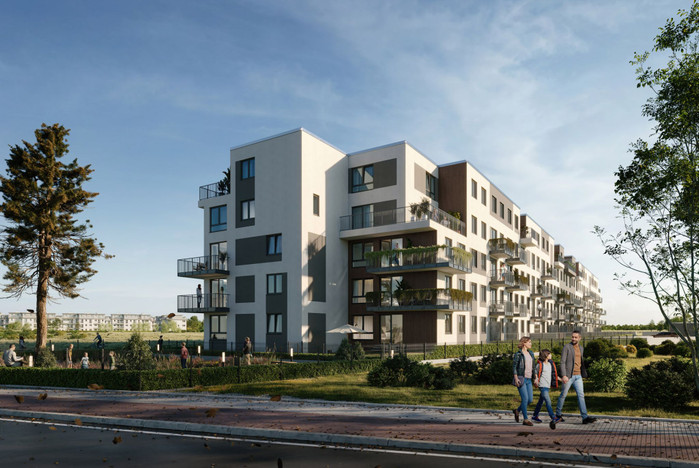 Mieszkanie w inwestycji Cynamonowa Vita, Wrocław, 39 m² | Morizon.pl | 7623