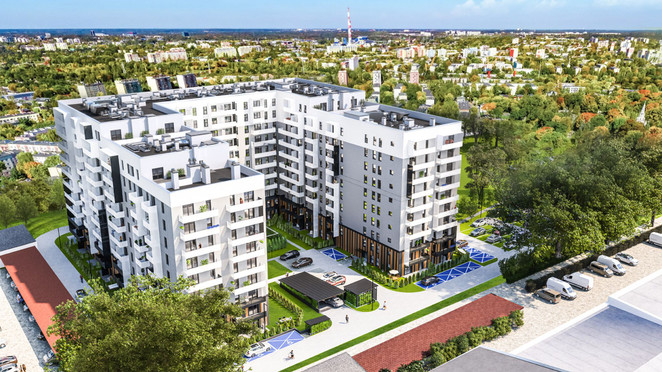 Morizon WP ogłoszenia | Mieszkanie w inwestycji Murapol Argentum, Łódź, 32 m² | 8408