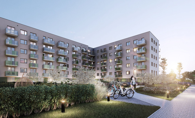 Morizon WP ogłoszenia | Mieszkanie w inwestycji City Vibe - budynek River View, Kraków, 44 m² | 9926