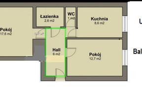 Mieszkanie na sprzedaż, Lublin LSM, 49 m²
