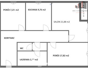 Mieszkanie na sprzedaż, Lublin LSM, 68 m²