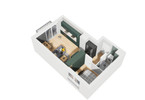 Morizon WP ogłoszenia | Mieszkanie na sprzedaż, Warszawa Ksawerów, 42 m² | 2553