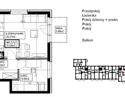 Morizon WP ogłoszenia | Mieszkanie na sprzedaż, Wrocław Polanowice, 51 m² | 4438