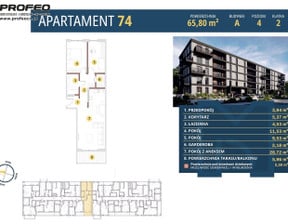 Mieszkanie na sprzedaż, Bielsko-Biała Śródmieście Bielsko, 66 m²