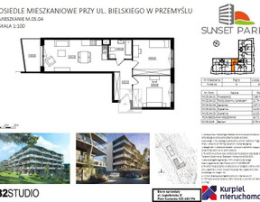 Mieszkanie na sprzedaż, Przemyśl Marcina Bielskiego, 61 m²