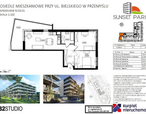 Mieszkanie na sprzedaż, Przemyśl Marcina Bielskiego, 60 m²