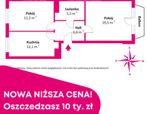 Mieszkanie na sprzedaż, Częstochowa Mazowiecka, 56 m²