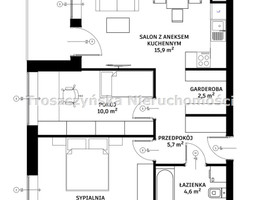 Morizon WP ogłoszenia | Mieszkanie na sprzedaż, Tychy Żwaków, 51 m² | 7818