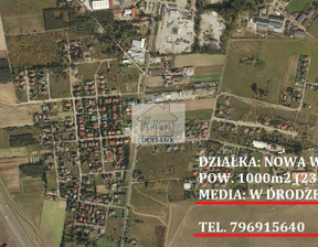 Działka na sprzedaż, Nowa Wieś, 1000 m²