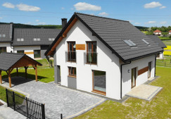 Dom w inwestycji Osiedle Pola Jurajskie, Krzeszowice, 150 m²