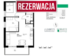 Mieszkanie na sprzedaż, Kraków Bieżanów, 53 m²