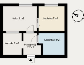 Mieszkanie na sprzedaż, Warszawa Mirów, 27 m²