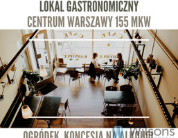 Morizon WP ogłoszenia | Lokal gastronomiczny do wynajęcia, Warszawa Śródmieście, 155 m² | 9284