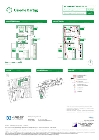 Mieszkanie w inwestycji Osiedle Bartąg, Olsztyn, 47 m² | Morizon.pl | 1714