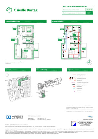 Mieszkanie w inwestycji Osiedle Bartąg, Olsztyn, 47 m² | Morizon.pl | 1696