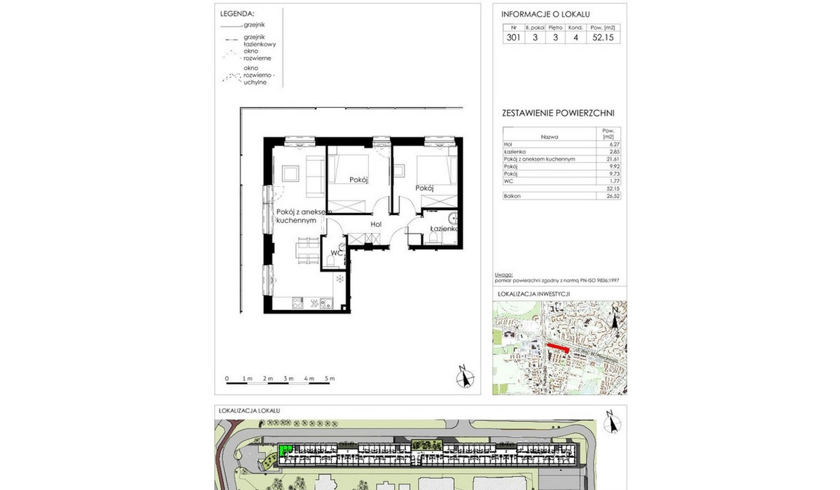Mieszkanie w inwestycji Apartamenty 59, Warszawa, 52 m² | Morizon.pl | 2389