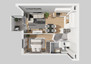 Morizon WP ogłoszenia | Mieszkanie w inwestycji Osiedle Komedy, Wrocław, 37 m² | 3407
