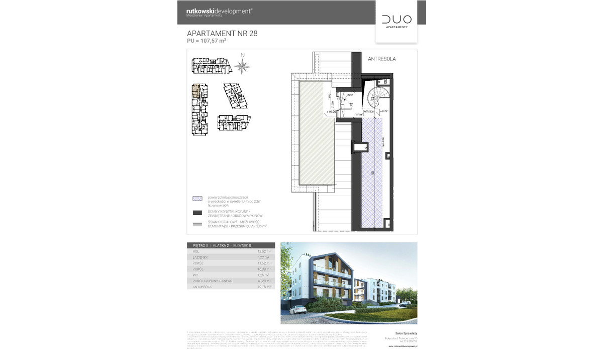 Mieszkanie w inwestycji Duo Apartamenty, Białystok, 108 m² | Morizon.pl | 2528
