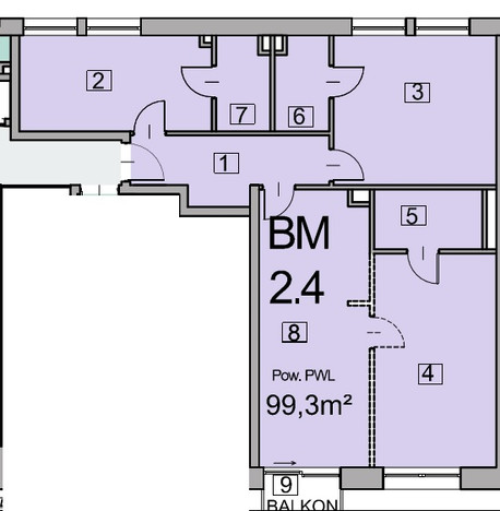Morizon WP ogłoszenia | Mieszkanie w inwestycji Deo Plaza, Gdańsk, 99 m² | 5545