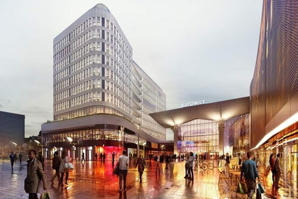 Grand Central Katowice &#8211; biurowiec obok dworca z pozwoleniem na budowę