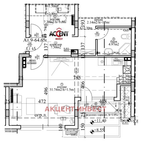Morizon WP ogłoszenia | Mieszkanie na sprzedaż, 106 m² | 2258