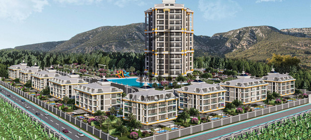 Mieszkanie na sprzedaż 39m2 Reg. Morza Śródziemnego Antalya Alanya - zdjęcie 1