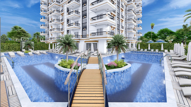 Morizon WP ogłoszenia | Kawalerka na sprzedaż, Turcja Antalya, 58 m² | 7442