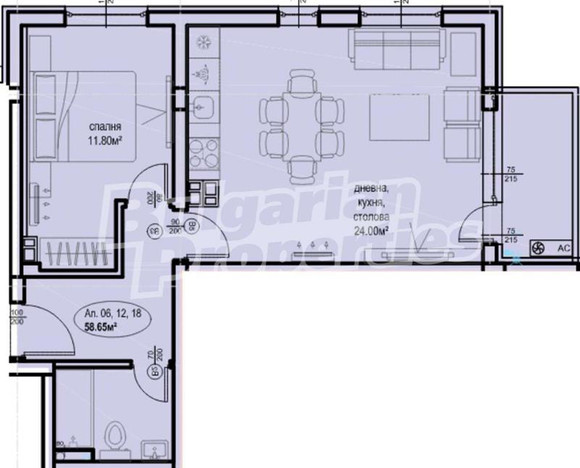 Morizon WP ogłoszenia | Mieszkanie na sprzedaż, 71 m² | 5236